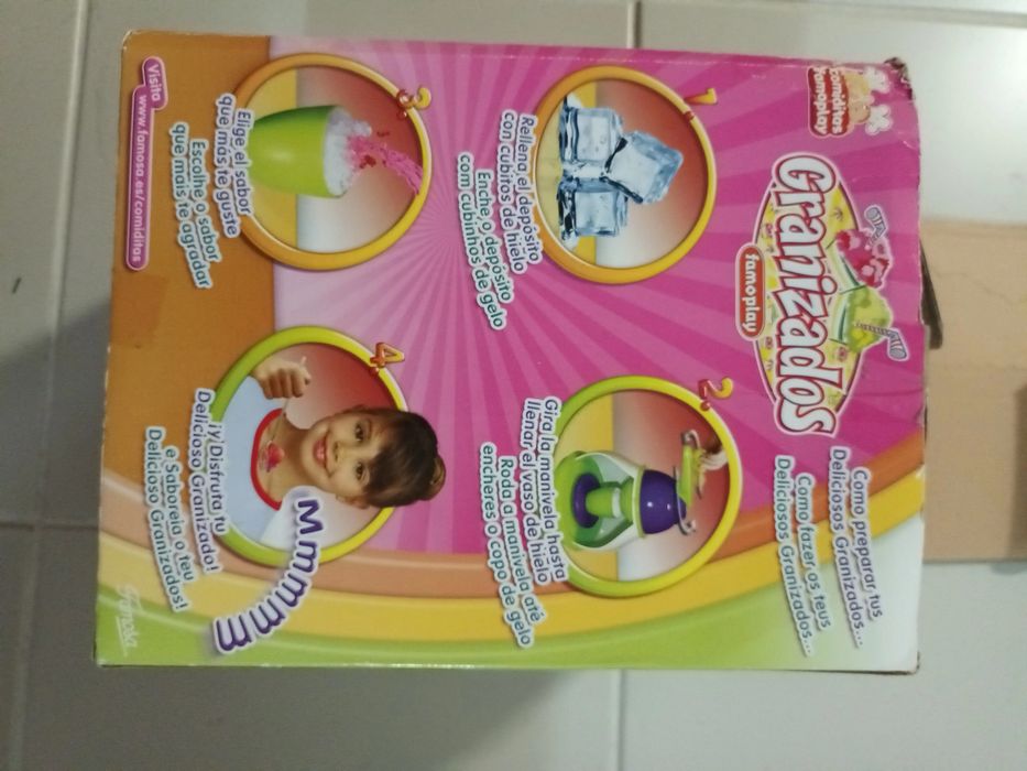Máquina de brincar para fazer granizados