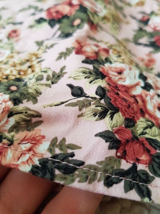 Платье с цветами