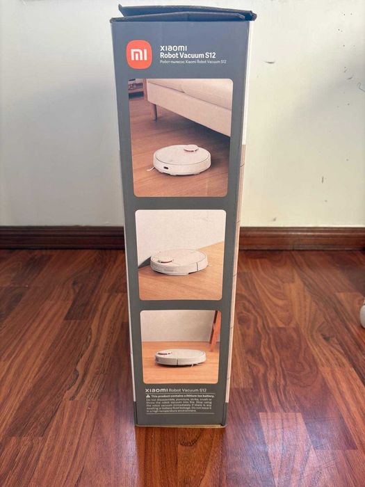 Robô Aspirador Xiaomi Robot Vacuum S12 - NOVO (Na Caixa)