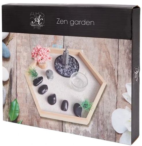 Dekoracyjny ogród zen do relaksacji