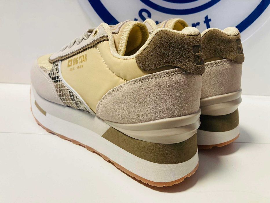 Big Star sneakersy damskie na platformie  LL274364  38  - 41