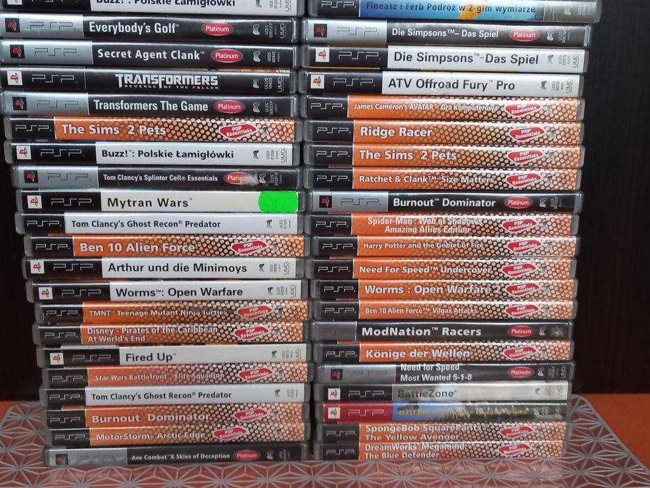 Gry na konsole PSP