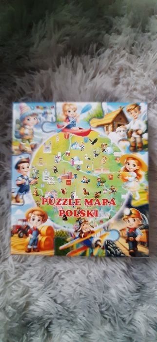 Puzzle mapa Polski dla dzieci