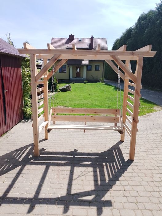 Huśtawka ogrodowa pergola