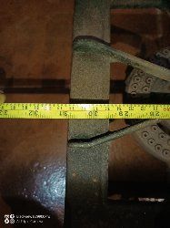 Fogão ferro fundido três queimadores