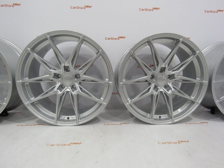 Jantes Haxer HX036 19 x 8.5 et 40 5x112 66.6 Silver Shining