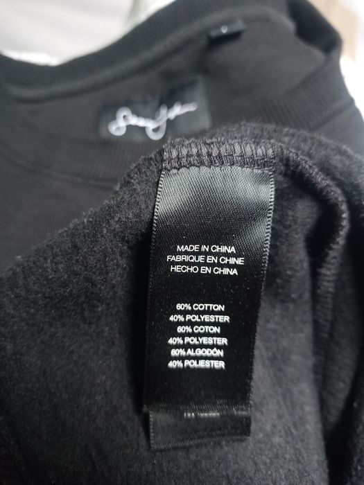 Bluza czarna nadruk Sean John