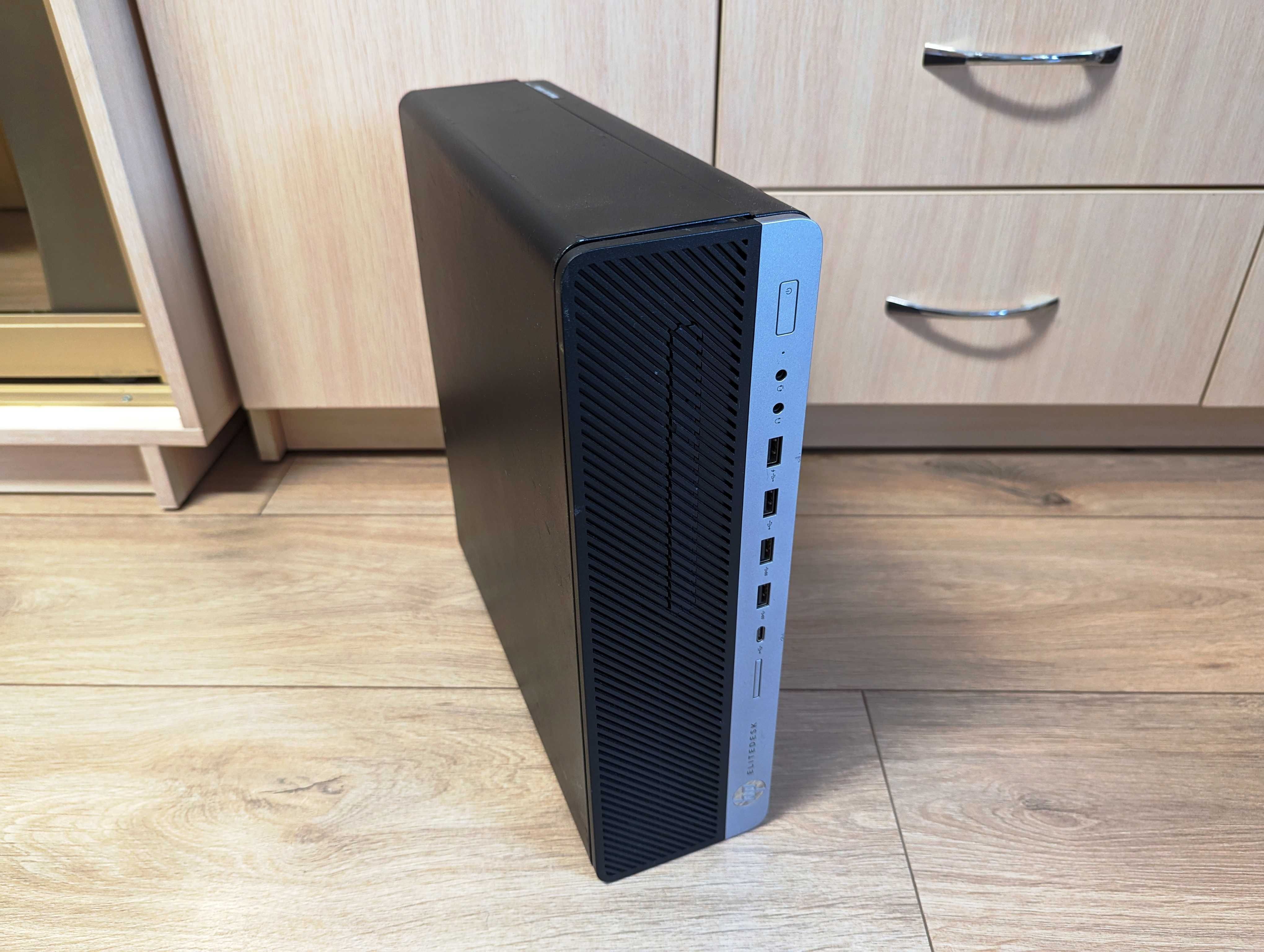 Системный блок slim HP 800 G3 s.1151 Pentium G4600/SSD M.2 256/DDR4 8: ...
