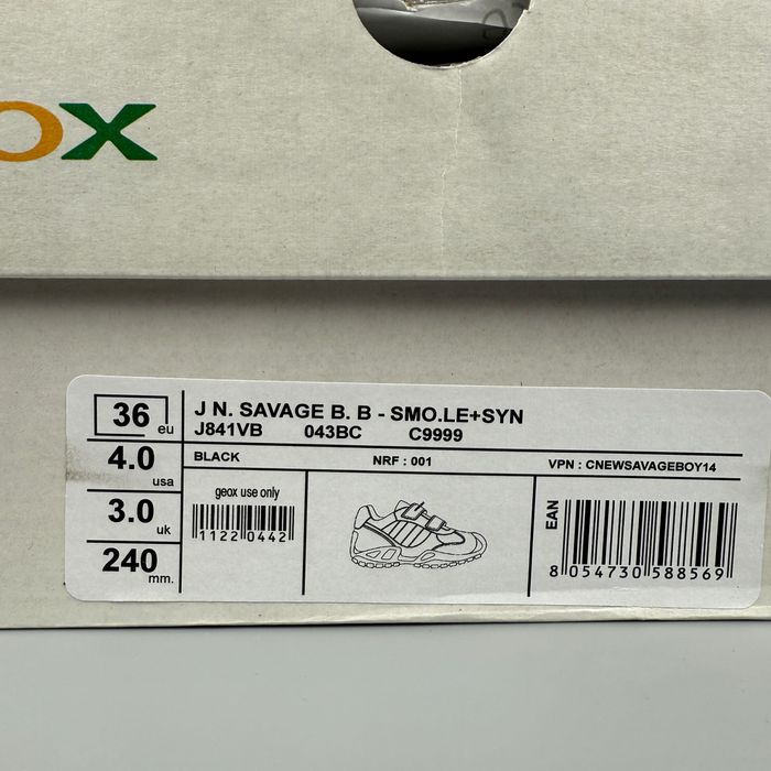 Кросівки Geox ﻿New Savage 36 р. туфлі
