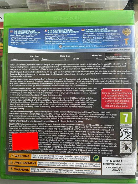 Xbox One - Lego Dimensions - Sklep - Wolumen - Metro Wawrzyszew