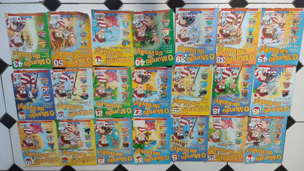 Lote 120 Revistas infantis diversas antigas