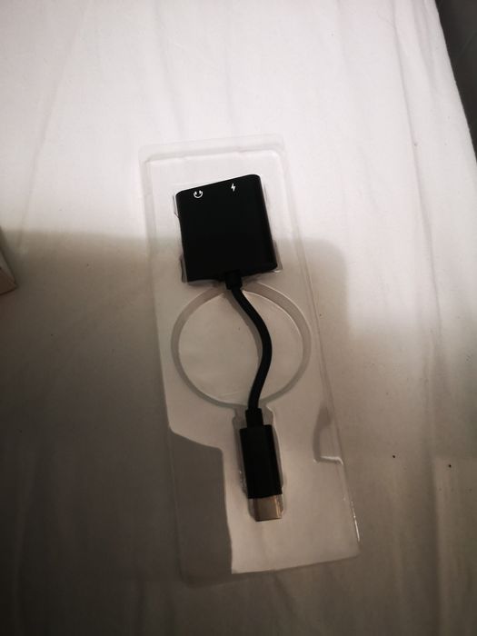 adapter USB-C mini jack 3,5MM przejściuwkakabel aux