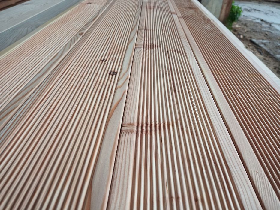 Deska tarasowa 29x145 modrzewiowa