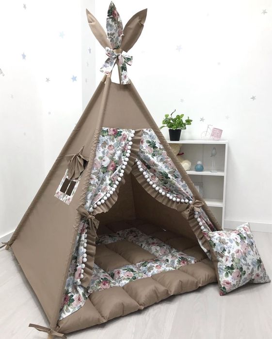 Вігвам дитячий , детский игровой  домик . Палатка -вигвам .