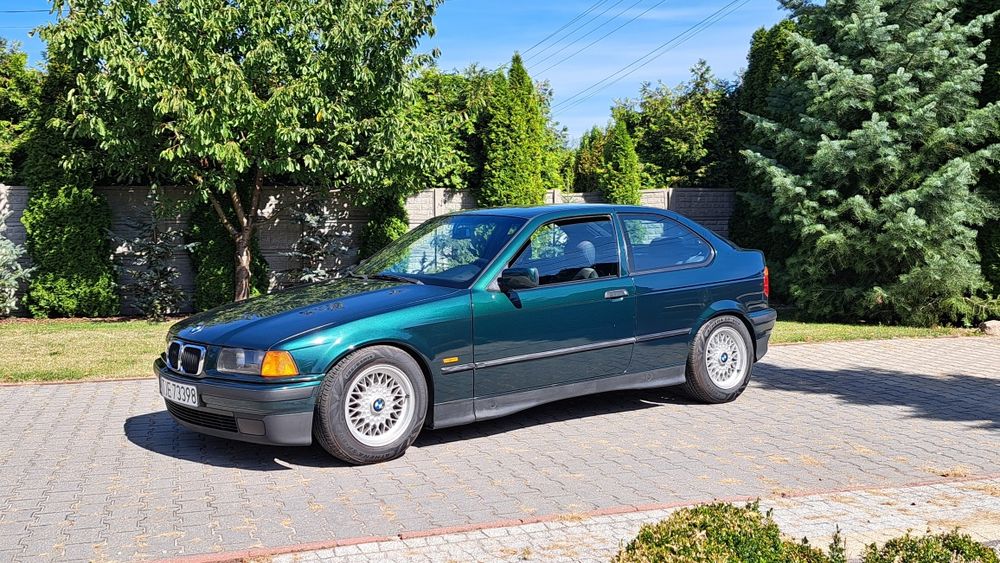 BMW 316i compact e36 BBS gwint zdrowa blacha