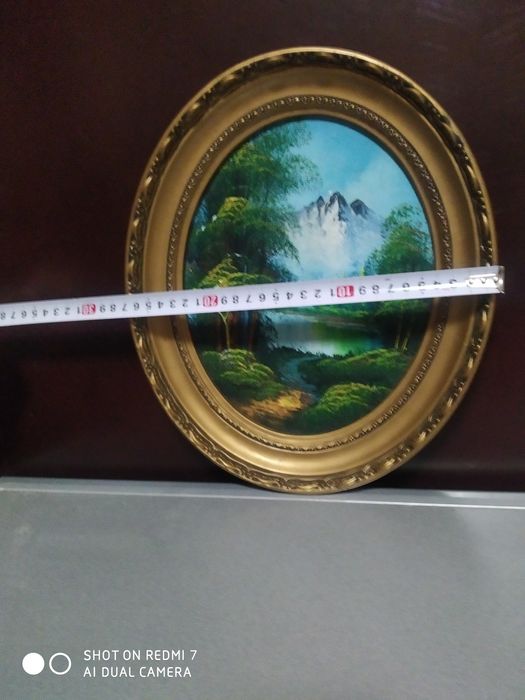 Красивая картина маслом.Европа.