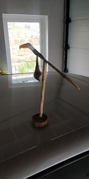 Pássaros equilibristas - Artesanato - Trabalho Manual em Madeira