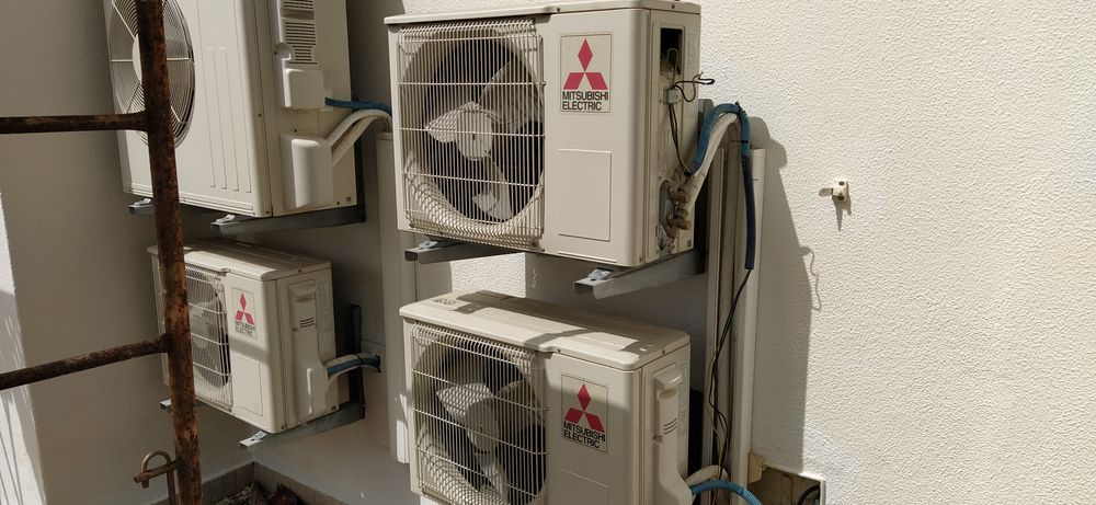 Aquecimento central, manutenção e Instalação Ar condicionado