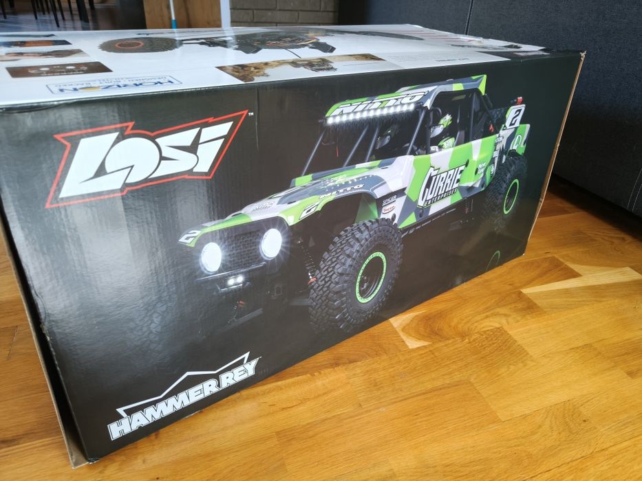 LOSI hammer Rey NOWY ! Skala 1:10 3s 4x4 arrma, traxxas