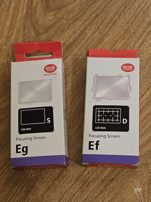 Canon EG-S focusing screen, e EF-D novos