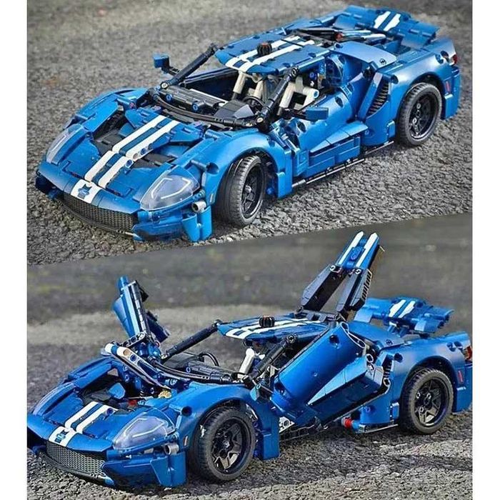 Klocki FORD GT samochód sportowy 1466 elementów
