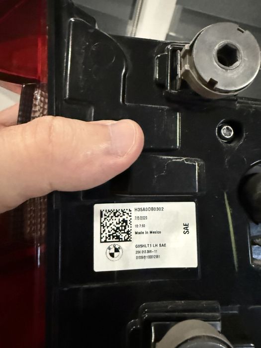 Фары+стопы BMW X5 G05 2021