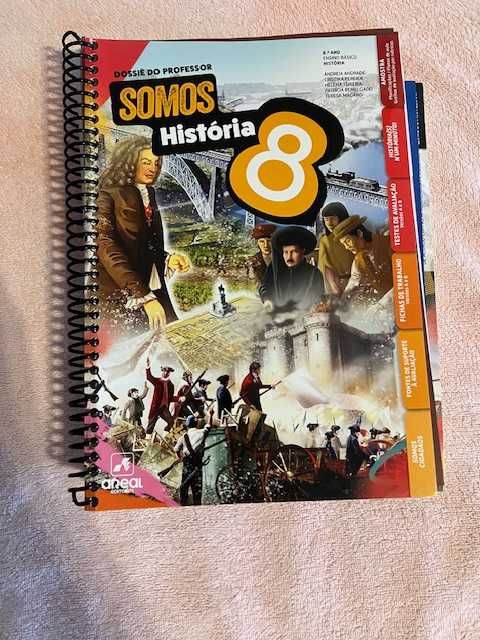 "Somos História 8" - História - 8º ano – NOVO - PROJECTO PROFESSOR