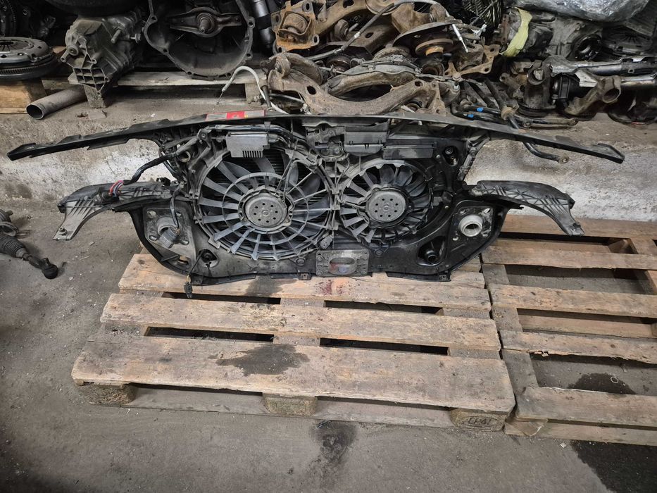 A4 b6 3.0asn pas przód pas przedni wentylatory chłodnice audi a4 b6