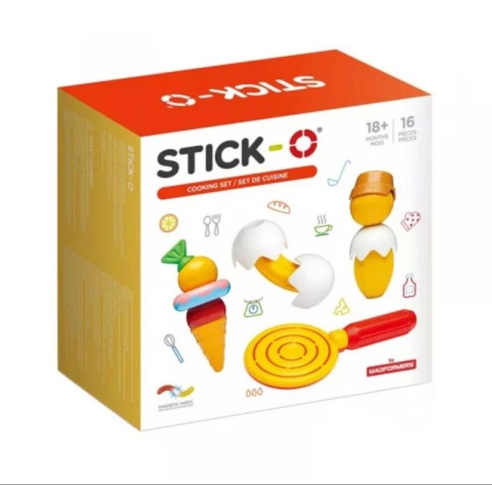 Stick -O Магнітний конструктор 3 набори