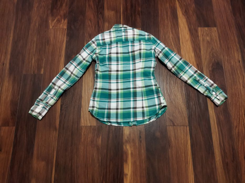 Elegancka koszula w kratę S damska CRS