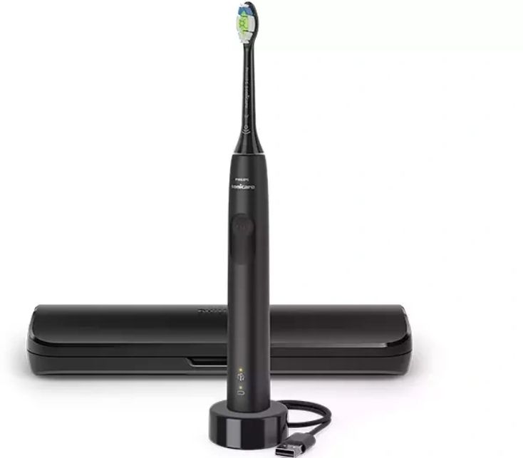 uszkodzony philips sonicare 4100 hx3683/54 czarna szczoteczka soniczna +