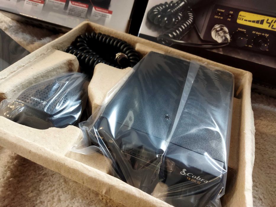 CB Radio Cobra 19DX Nowe, Gwarancja