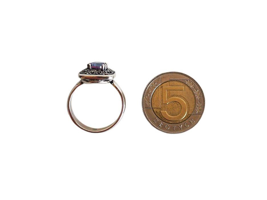 7532. Mistic Topaz w Srebrze.