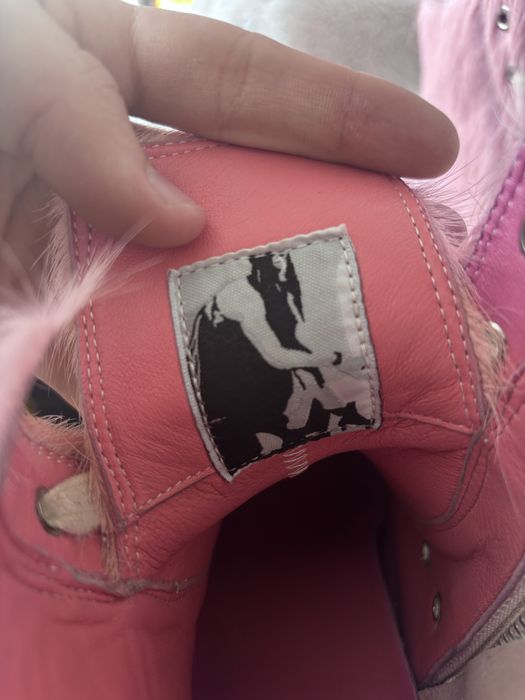 futrzane buty rick owens ramones
