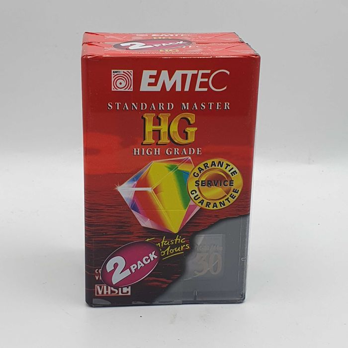 Pack de Casettes EMTEC VHSC High Grade 30min