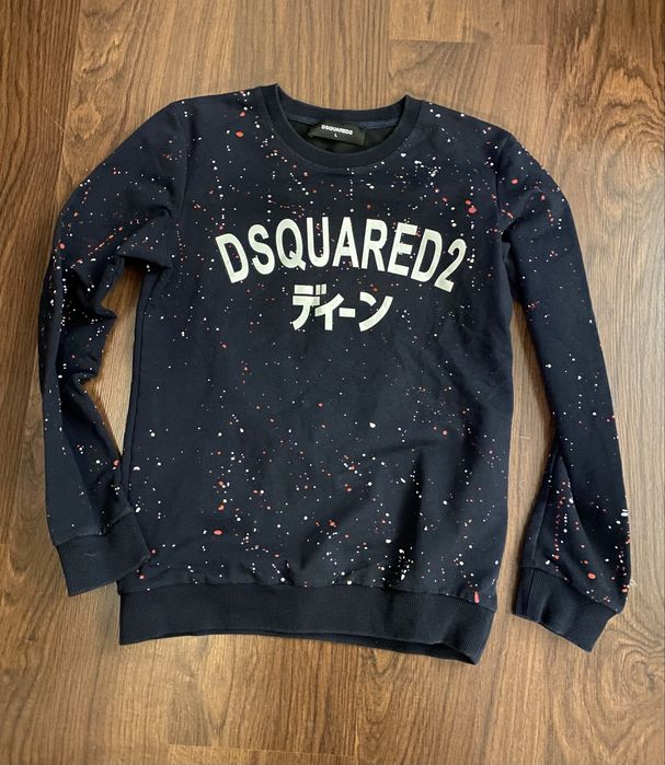 DSQUARED2 bluza granatowa unisex  L  stan b dobry okazja