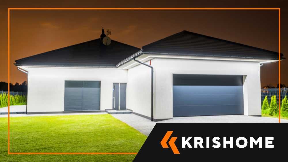 Brama garażowa segmentowa KRISHOME MONTAŻ CAŁA POLSKA