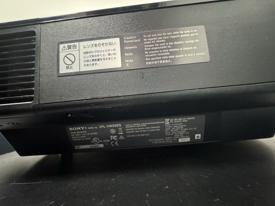 Projetor Sony Vpl Hw55es