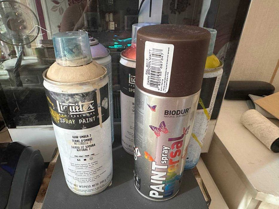 liquitex farba spray i inna zestaw