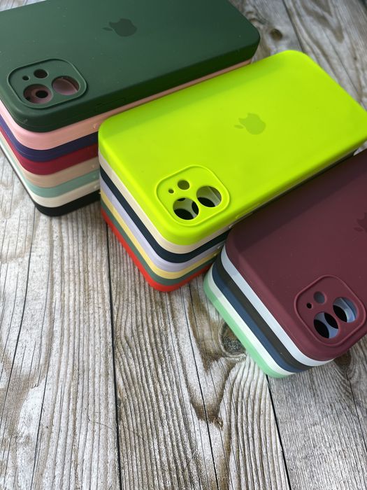 Чохол на iPhone с квадратними рамками