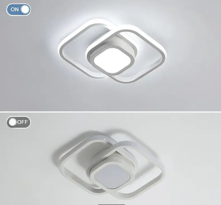 Сучасний мінімалістичний стельовий світильник Led