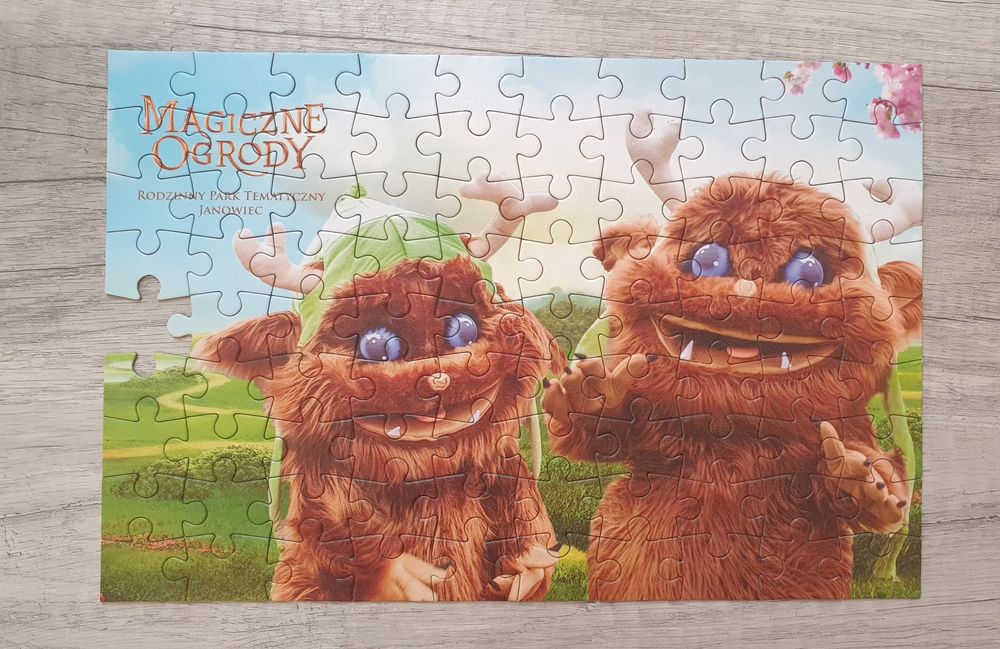 Puzzle Magiczne ogrody Mordole