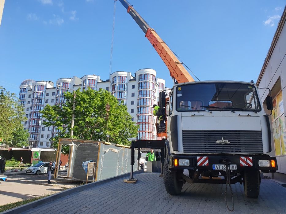 Автокран маз 16 т 2007р