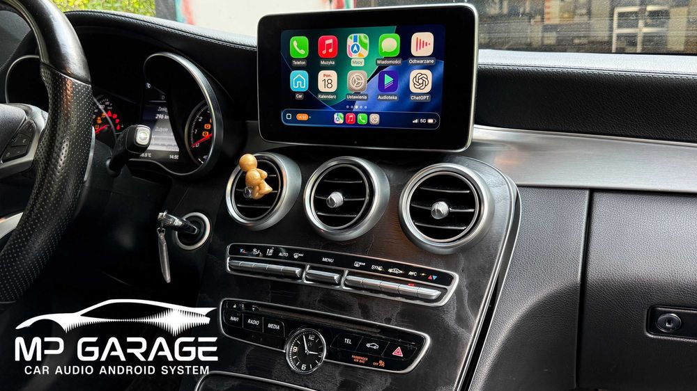 Mercedes NTG  Apple CarPlay Android Auto Moduł Bezprzewodowy Montaż PL