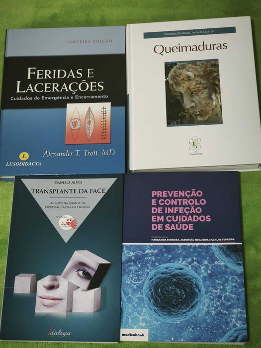Livros diversos de enfermagem