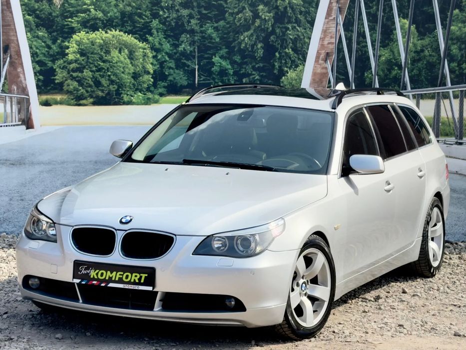 BMW Seria 5 Xenon!Skóra!Panorama!Manual