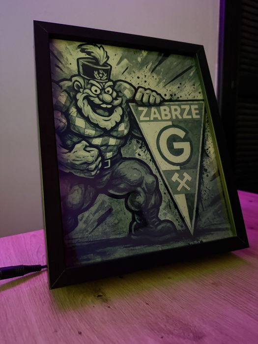 ObrazoLampka Gornik Zabrze prezent dla kibica