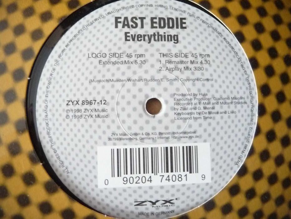 "Fast" Eddie Smith  ‎– Everything