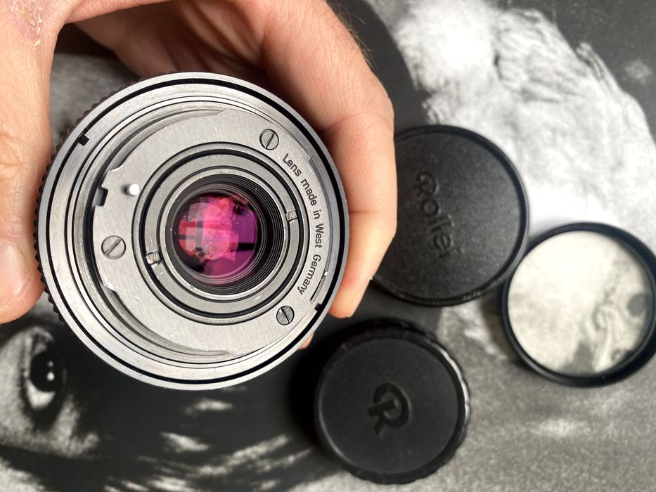 Carl Zeiss Distagon 2.8 25mm 35mm HFT Rolleiflex  Germany QBM