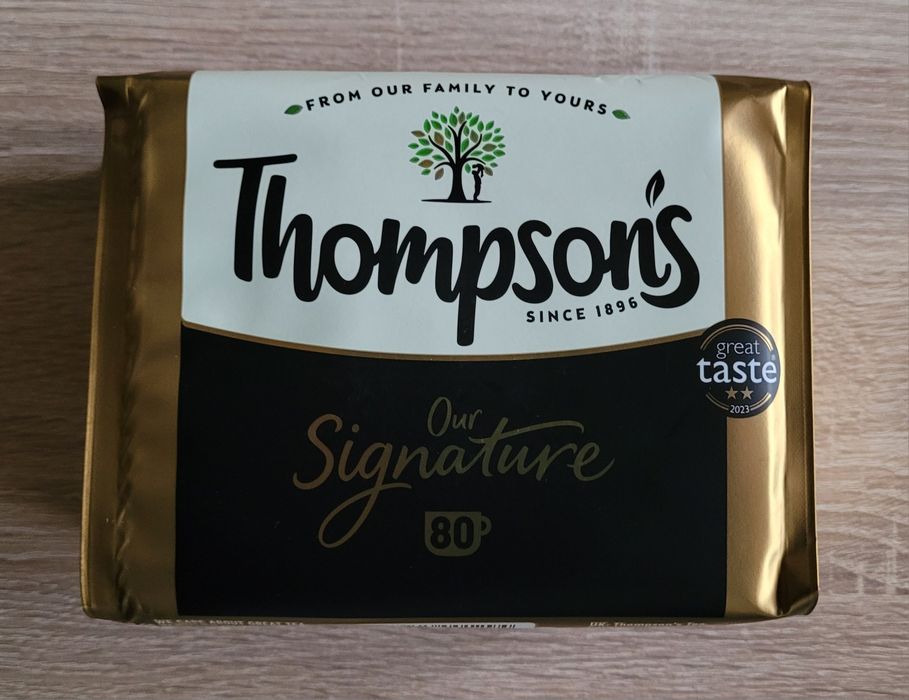 Herbata Thompsons  SIGNATURE blend tea  Irlandia 80 250g.mocna